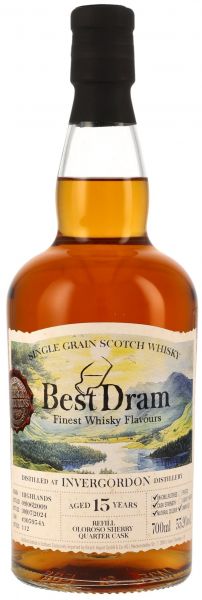 Invergordon 15 Jahre 2009/2024 Sherry Cask Best Dram 55,9% vol.