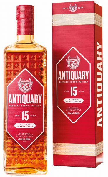 Antiquary 15 Jahre Claret Redwine Casks 40% vol.