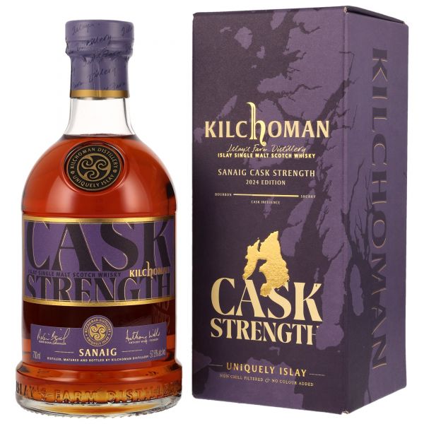 Kilchoman Sanaig Cask Strength 57,8% vol.