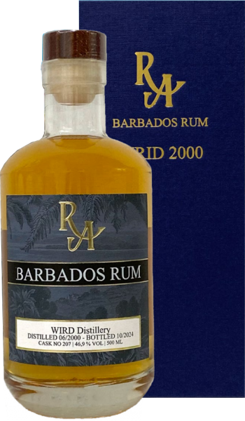 Barbados (WIRD Distillery) 24 Jahre 2000/2024 Rum Artesanal Single Cask #207 46,9% vol.