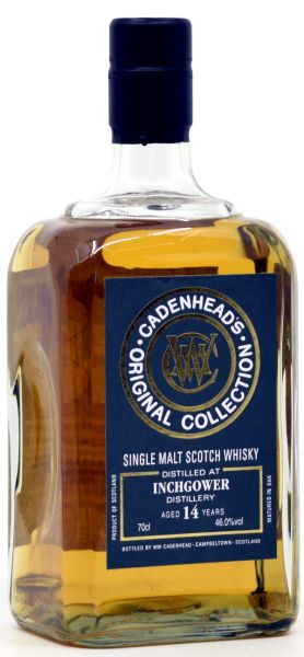 Inchgower 14 Jahre 2009/2024 Ex-Springbank Sherry Cask Cadenhead&#039;s Original Collection 46% vol.