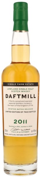 Daftmill 2011/2024 Winter Batch Release 46% vol.