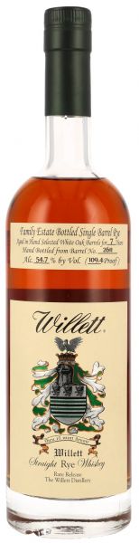 Willett Family Estate 7 Jahre exclusive for WDC &amp; KIrsch #22611 54,7% vol.