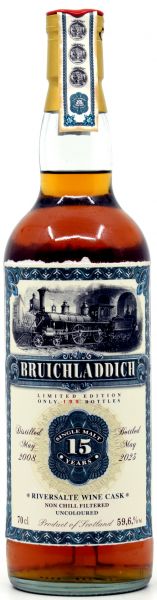 Bruichladdich 15 Jahre 2008/2023 Rivesaltes Wine Jack Wiebers Old Train Line 59,6% vol.