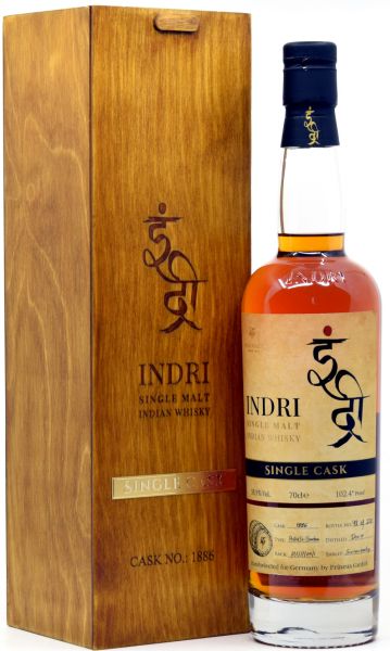 Indri 4 Jahre Peated Bourbon Single Cask #1886 58,5% vol.