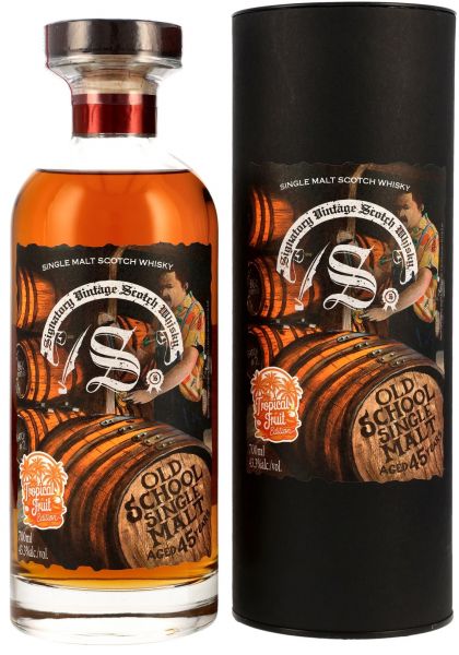 Old School Malt 45 Jahre Signatory Vintage Tropical Fruit Edition 43,3% vol.