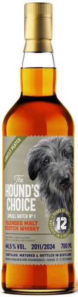 The Hound&#039;s Choice #1 12 Jahre 2011/2024 Small Batch The Caskhound 44,5% vol.