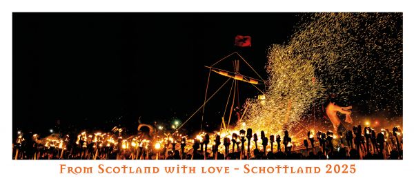 Wandkalender &quot;From Scotland with Love - Schottland 2025&quot;