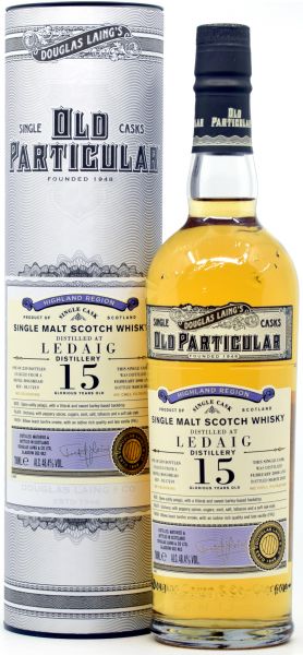 Ledaig 15 Jahre 2008/2023 Old Particular Douglas Laing 48,4% vol.