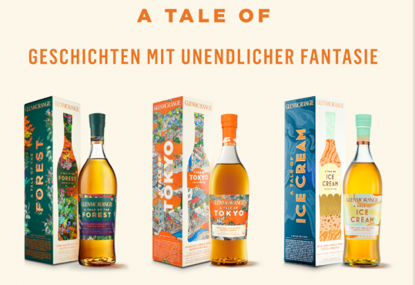 SET - Glenmorangie A Tale of Ice Cream + Tokyo + Forest