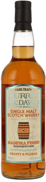 Benrinnes Madeira Finish Murray McDavid Cask Craft 44,5% vol.