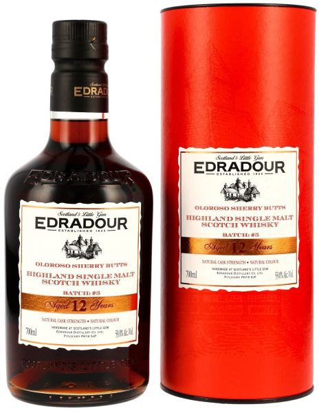 Edradour 12 Jahre 2012/2024 Oloroso Cask Strength #5 59% vol.