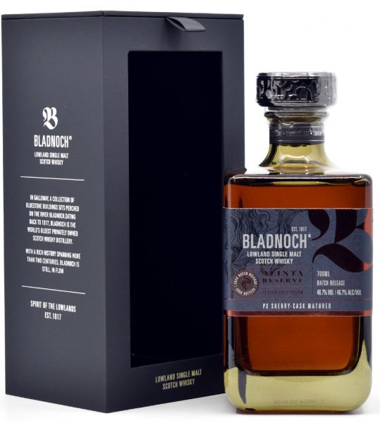 Bladnoch peated Alinta Reserve PX Sherry Cask 46,7% vol.