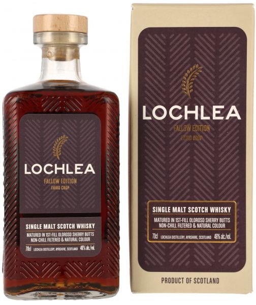 Lochlea Fallow Edition (Third Crop) Sherry Casks 46% vol.