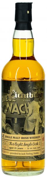 Irish Malt 21 Jahre Lichtburg #8 Rum Single Cask 53,6% vol.