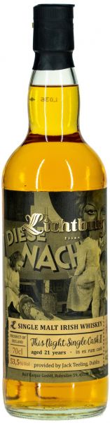 Irish Malt 21 Jahre Lichtburg #9 Rum Single Cask 53,5% vol.