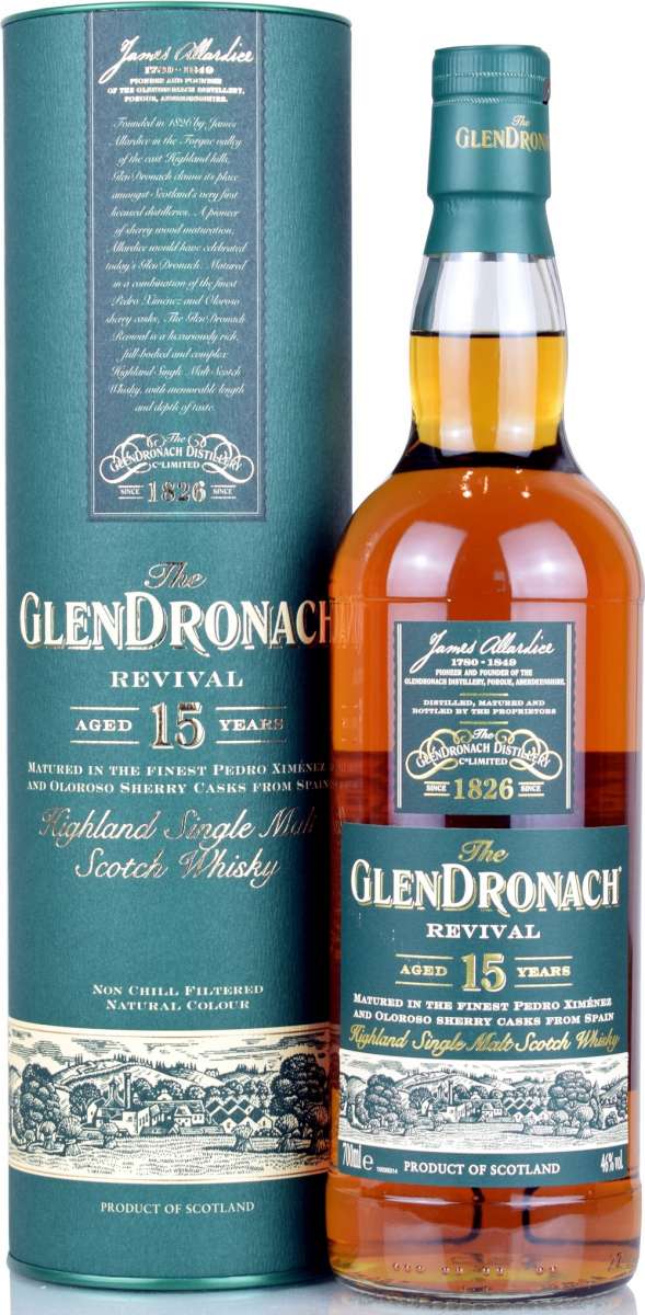 Glendronach 15 Jahre Revival - hier kaufen! | deinwhisky.de | Dein