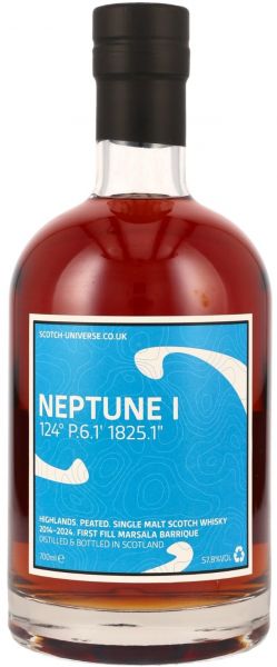 Neptune I 2014/2024 1st Fill Marsala Cask Scotch Universe 57,8% vol