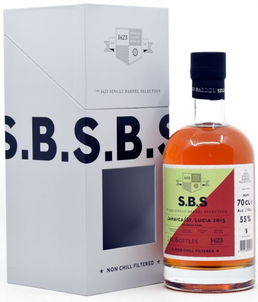 S.B.S. Jamaica/St. Lucia 2015/2024 SBS Single Cask 55% vol.