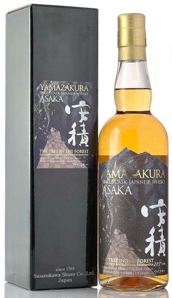 Yamazakura Asaka 2018/2023 1st Fill Bourbon Single Cask #18067 for Shinanoya 57% vol.