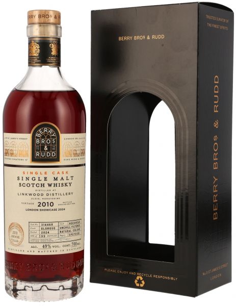 Linkwook 2010/2024 Oloroso Cask Berry Bros. &amp; Rudd London Showcase 2024 #314468 49% vol.