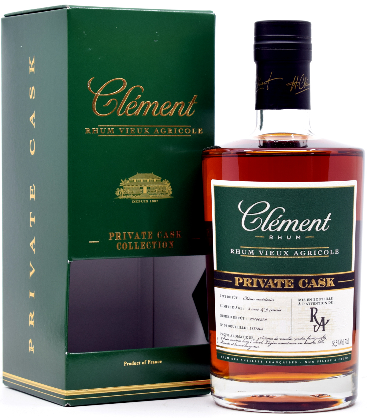 Clément Rhum Vieux Agricole Martinique Rum Artesanal Chairman s Private