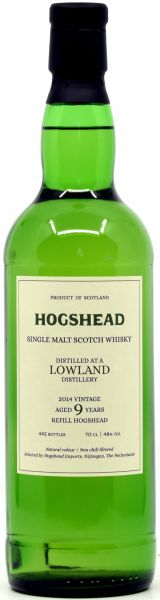 Lowland (Glenkinchie) 9 Jahre 2014/2024 Hogshead Imports 48% vol.