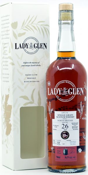 North British 26 Jahre 1998/2024 Oloroso Sherry Cask Lady of the Glen 56,5% vol.