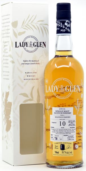 Mannochmore 10 Jahre 2010/2024 Lady of the Glen 59,7% vol.