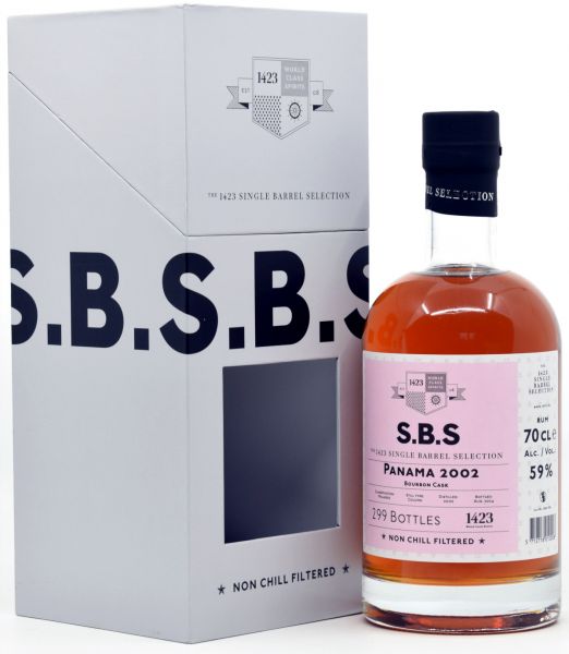 S.B.S. Panama 2002/2024 SBS Bourbon Single Cask 59% vol.