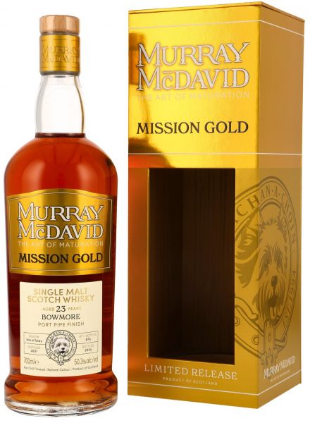 Bowmore 23 Jahre 2001/2024 Port Cask Murray McDavid 50,3% vol.