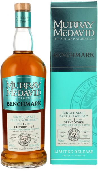 Glenrothes 2011/2024 Amontillado Sherry Octave Murray McDavid Benchmark 58,6% vol.