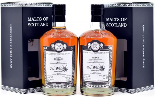 MOS-Exclusive-Set - Ledaig 2008/2024 PX 56,2% vol. + Benriach 2012/2024 Oloroso 55,4% vol.