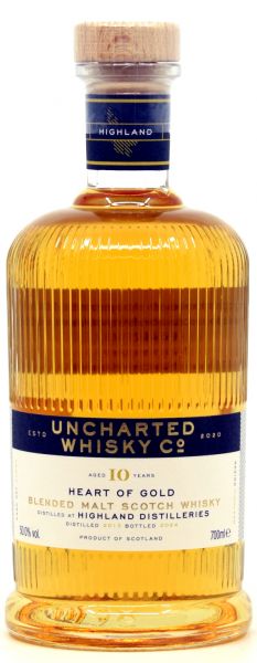 Highland Malt 10 Jahre 2013/2024 Sauternes Cask Heart of Gold Uncharted Whisky 50% vol.