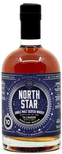 Tullibardine 10 Jahre 2013/2024 Solera Sherry Cask North Star Spirits #024 55% vol.