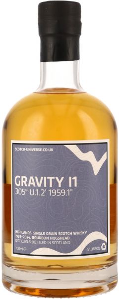 Gravity I1 1999/2024 1st Fill Bourbon Scotch Universe 51,3% vol.