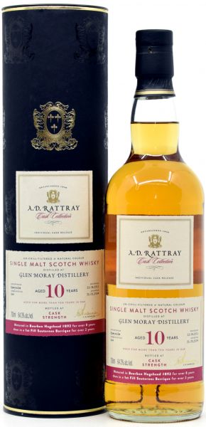 Glen Moray 10 Jahre 2013/2024 Sauternes Cask A.D. Rattray 64,3% vol.