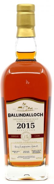 Ballindalloch 2015/2024 Sherry Single Cask #111 for germany 60,9% vol.