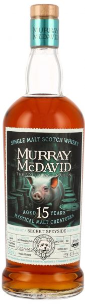 Secret Speyside 2009/2024 1st Fill Oloroso Murray McDavid Mystical Malt Creatures 57,8% vol.