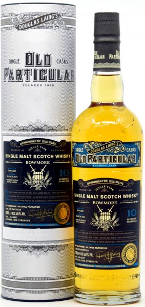 Bowmore 10 Jahre 2013/2024 Old Particular Douglas Laing for deinwhisky.de 58,4% vol.