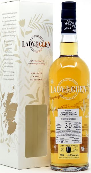 North British 30 Jahre 1993/2024 Lady of the Glen 43,9% vol.