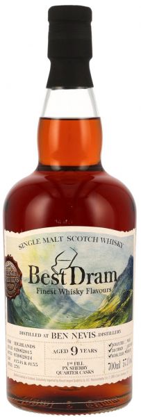 Ben Nevis 2015/2024 1st Fill PX Quarter Casks Best Dram 57,1% vol.