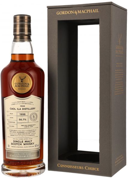 Caol Ila 25 Jahre 1998/2024 Sherry Cask Gordon &amp; MacPhail Cask Strength #12879 56,7% vol.