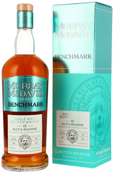 Allt-a-Bhainne 2009/2024 Madeira Cask Murray McDavid Benchmark 53,2% vol